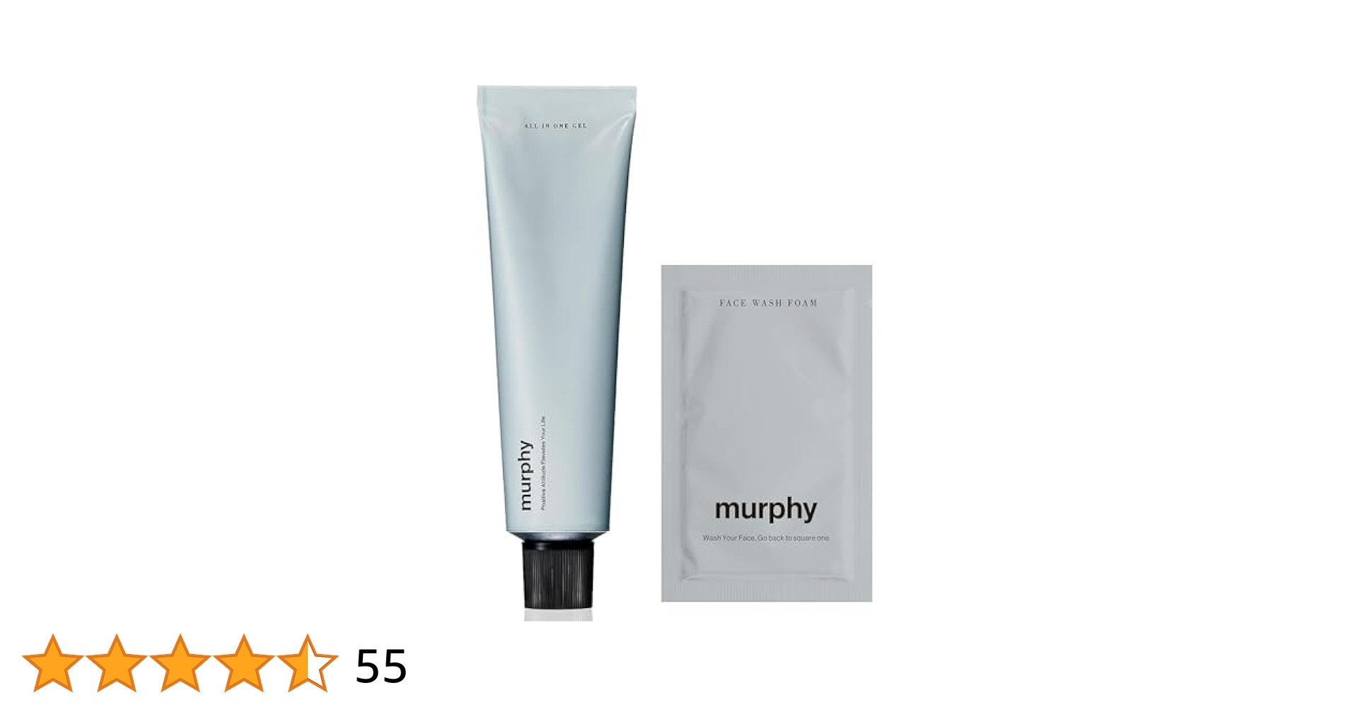murphy FACE WASH FOAM 6個 オールインワンジェル　4個 Amazon.co.jp: [Set] Murphy Skin Care Set | Vitamin Scrub Gel